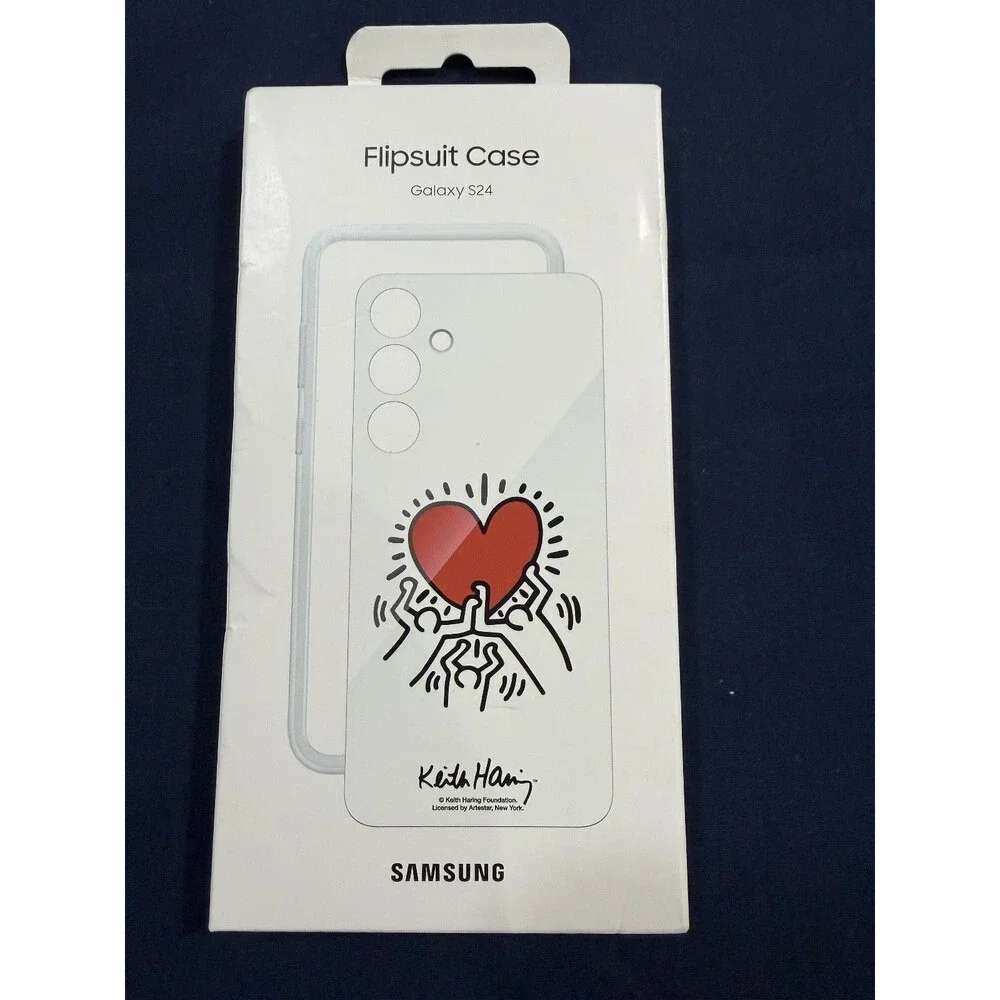 Samsung Galaxy S24 Flipsuit Case Keith Haring - NEW IN BOX